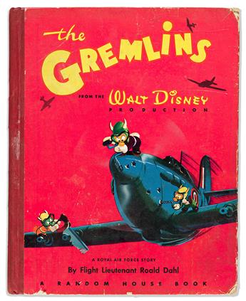 Dahl, Roald (1916-1990) The Gremlins. From the Walt Disney Production. A Royal Air Force Story, Inscribed First Edition.